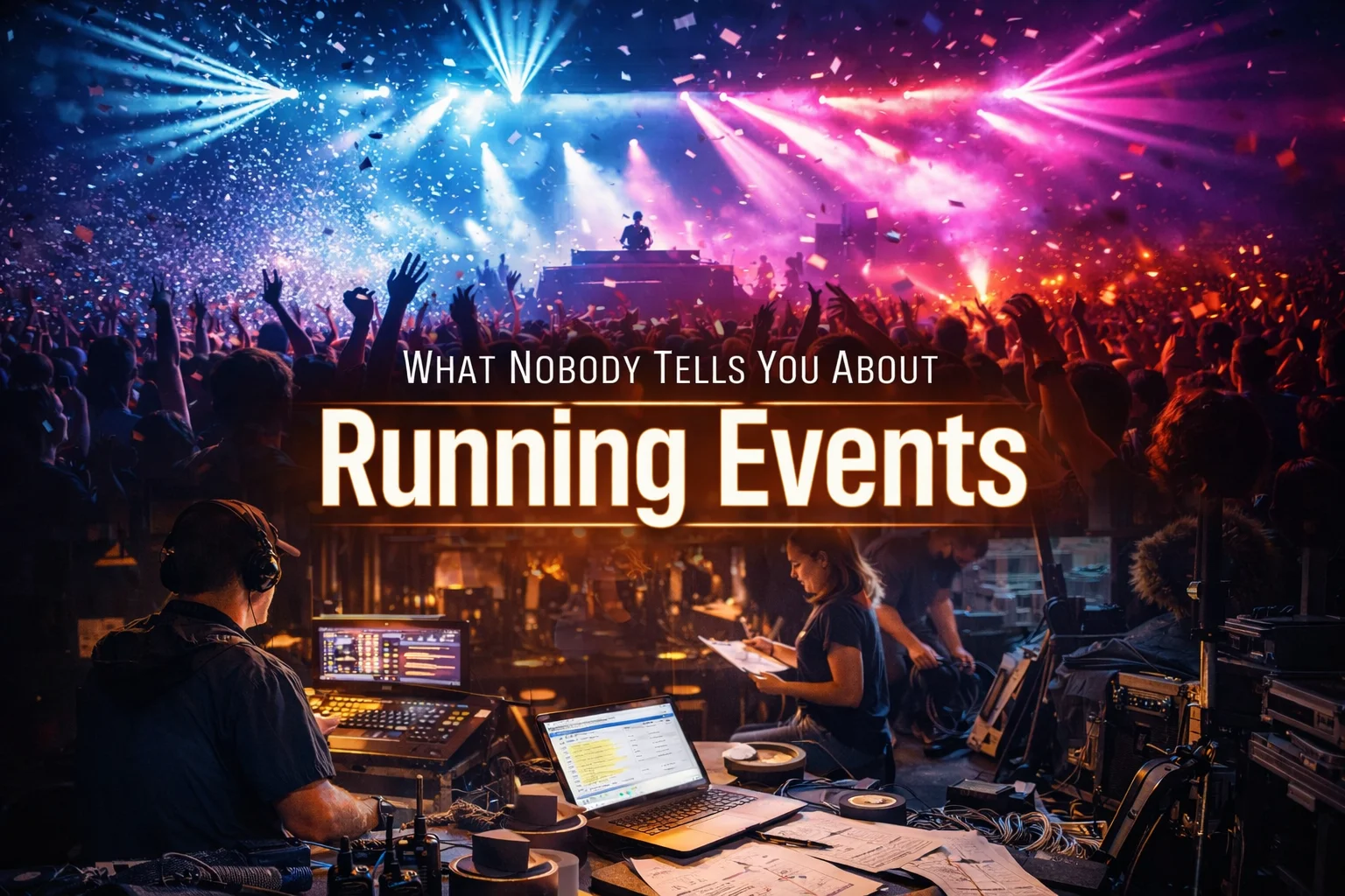 What Nobody Tells You About Running Events