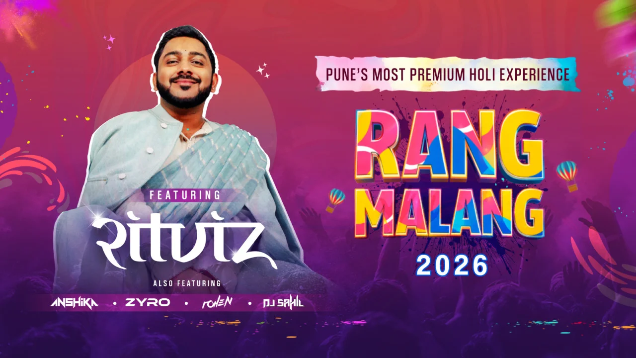 Ritviz Live at Rang Malang Pune Holi 2026 – The Ultimate Holi Party in Pune