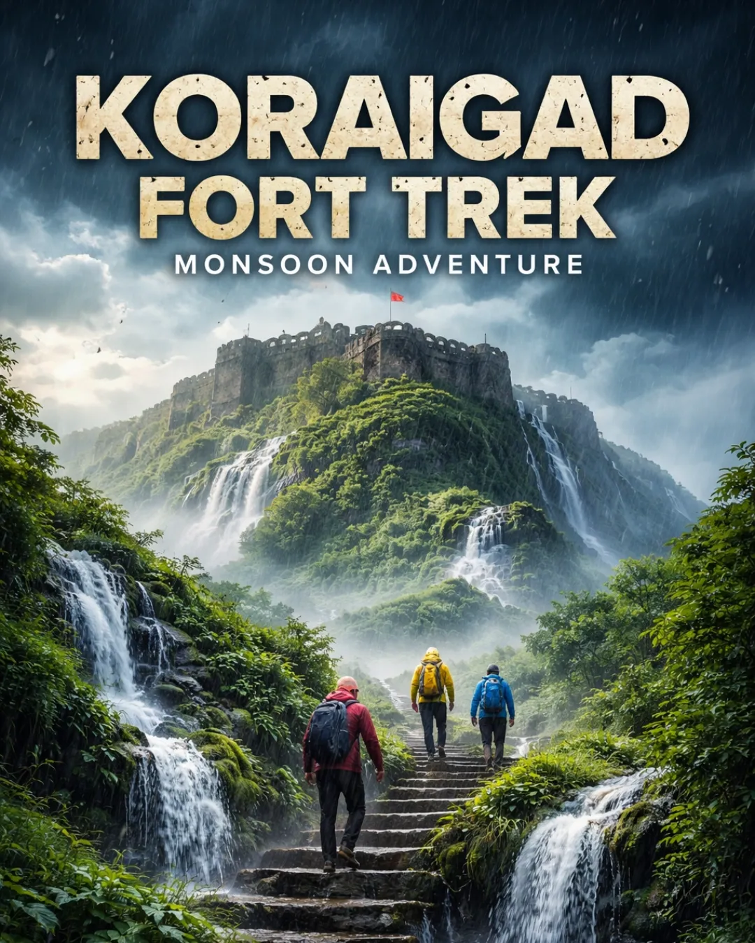Koraigad Fort Trek – Monsoon Special