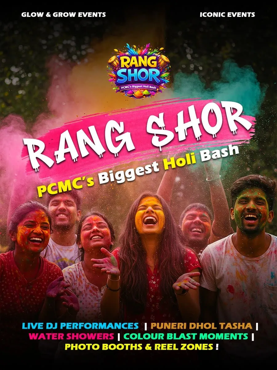 Rang Shor - PCMC'S Biggest Holi Bash