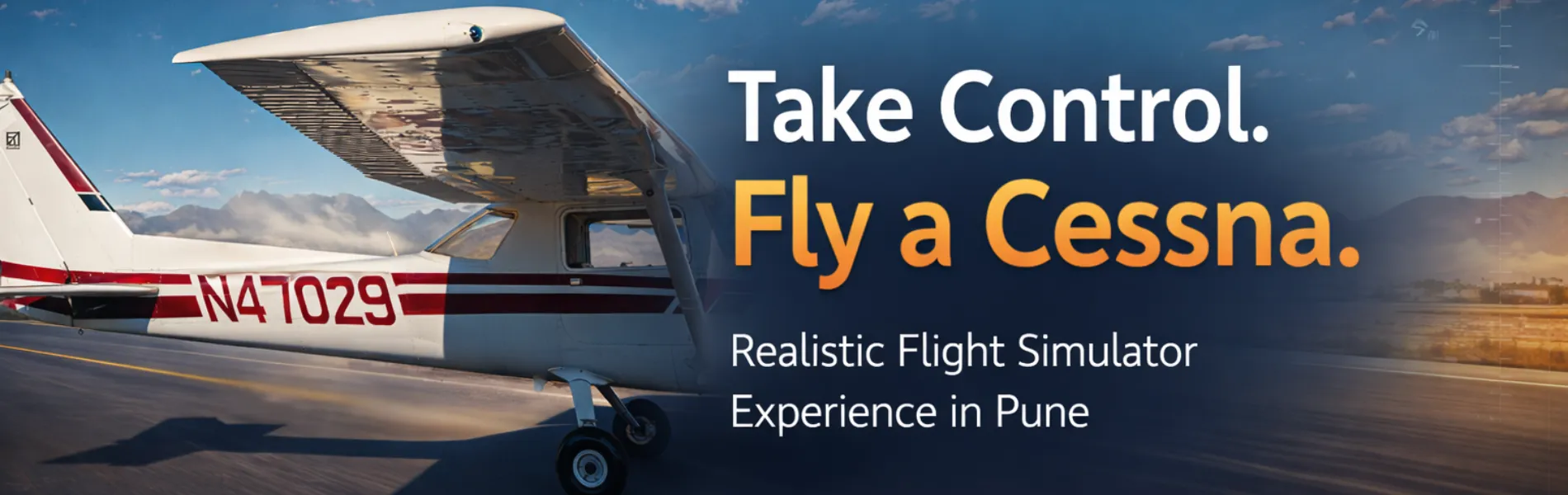 Cessna Flight Simulator Experience - Mahalaxmi Aviation