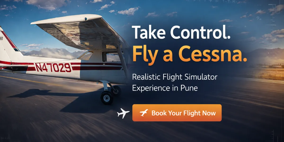 Cessna Flight Simulator Experience - Mahalaxmi Aviation